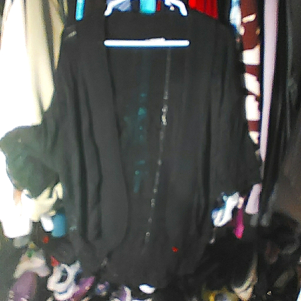 Women's 2XL cover, BLK, lacey, excellent condition.